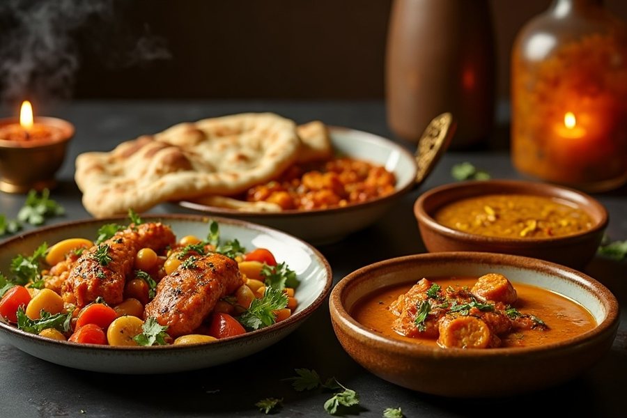 Punjabi Cuisine restaurant — website and immersive 3D virtual tour by B12 Ventures